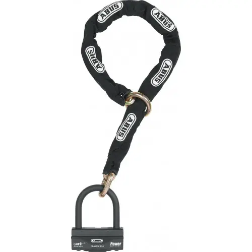 Antivol U Granit 58 100mm SRA + Chaine Loop 12KS80cm – ABUS Jusqu&rsquo;à Épuisement Des Stocks