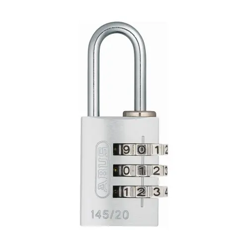 Bon Marché Cadenas Combinaison 145-20mm Argent – ABUS