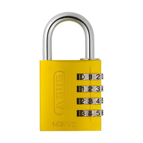 Dernier Modèle Cadenas Combinaison 145-40mm Jaune – ABUS