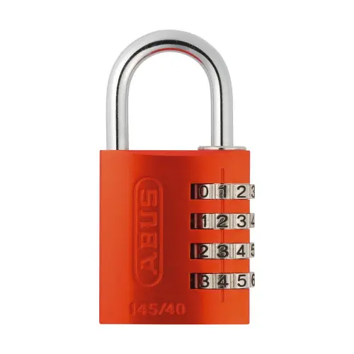 Cadenas Combinaison 145-40mm Orange – ABUS Réduction