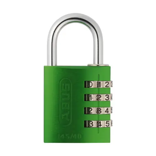 Cadenas Combinaison 145-40mm Vert – ABUS Seulement Aujourd&rsquo;hui