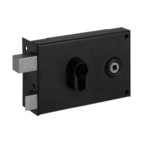 Soldes Serrure Applique Horiz. Cyl. Euro. 88x140 Gauche - ABUS