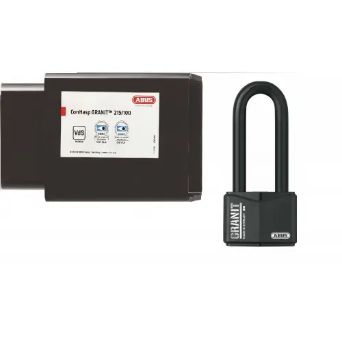 Meilleure Vente Serrure pour conteneur + cadenas Granit varié - ABUS