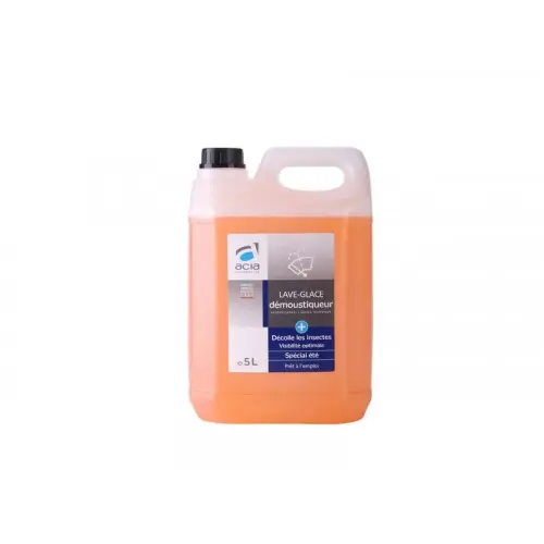 Meilleur Choix Lave-glace été, démoustiqueur, orange, parfum mangue, ACIA, 5 litres – ACIA