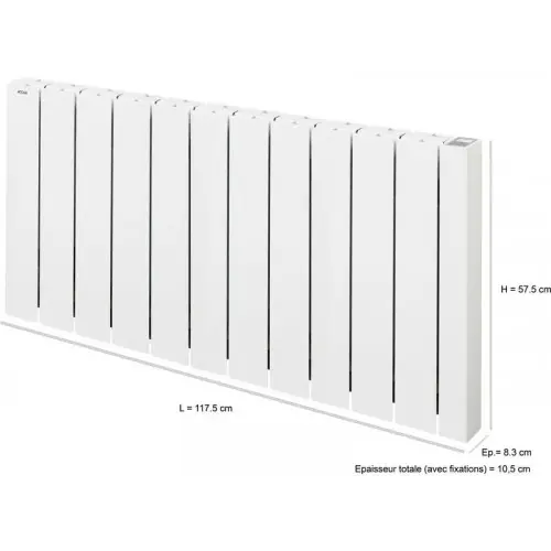 Radiateur électrique connecté à inertie fluide 2000 W Alcantara – ACOVA Achetez Aujourd&rsquo;hui