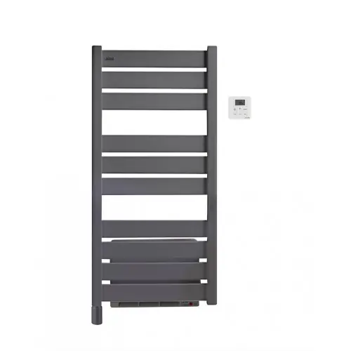 Sèche-serviettes électrique soufflant – Madras Air gris anthracite – 500 + 1000 W – 109,4 x 50 cm – ACOVA Promotion Saisonnière