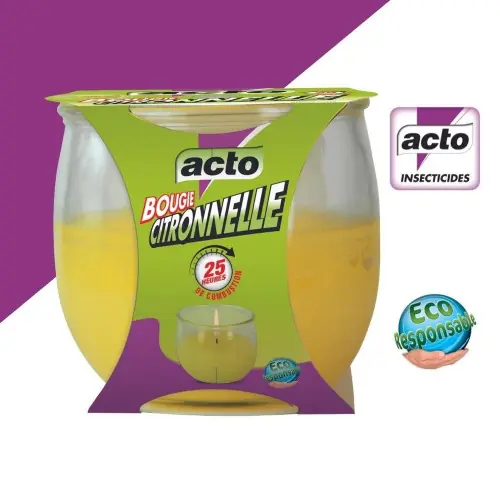 Satisfait Ou Remboursé Bougie citronnelle – ACTO
