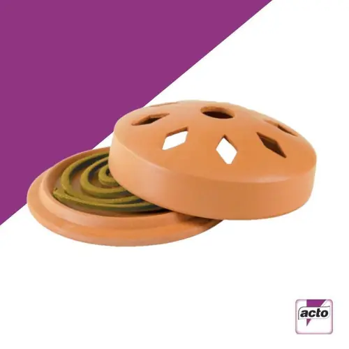 Diffuseur en terre cuite + 2 spirales citronnelle, ACTO – ACTO Marque