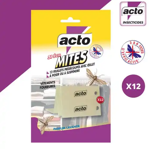 Réduction Feuillets mites textiles – ACTO