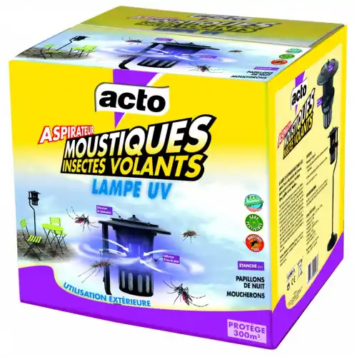 Jusqu&rsquo;à Épuisement Des Stocks Lampe aspirateur anti-moustiques ACTO – ACTO