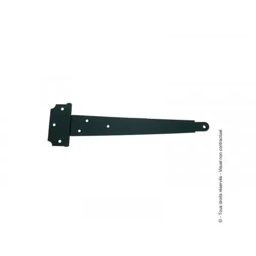 Promotion Charnière Universelle Acier Pour Porte, L.120 X L.55 Mm - AFBAT