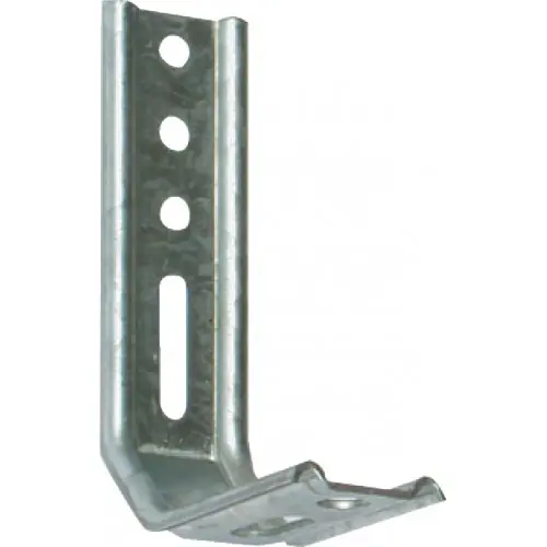 Equerre de fixation acier prépeint, H.100 x L.70 x P.30 mm - AFBAT Livraison Express