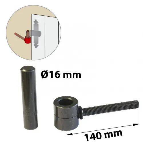 Achat Immédiat Gond chimique acier prépeint, H.80x Diam.16 mm – AFBAT