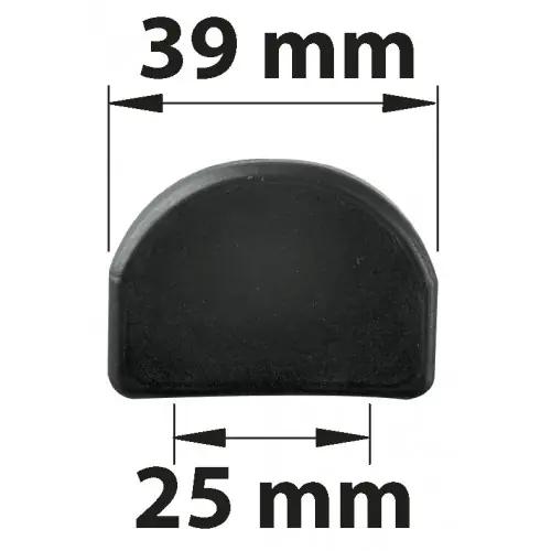 Bon Marché Lot de 2 protecteurs de butée plastique plastifié, H.35 x L.40 x P.6 mm – AFBAT