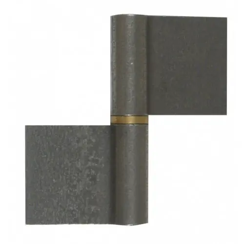 Paumelle de grille acier brut, H.100 x L.90 x P.16 mm - AFBAT Achat Immédiat