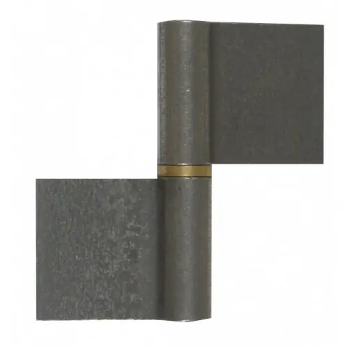 Paumelle de grille acier brut, H.80 x L.80 x P.15 mm - AFBAT Commande En Gros