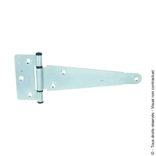 PENTURE ANGLAIS L300 AXECOMPOSIT ZINGBLC acier zingué, H.7 x L.34 x P.9.5 mm - AFBAT Meilleur Prix