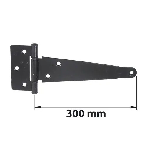 PENTURE ANGLAISE AXE COMP L300 NOIR acier mat, H.7 x L.340 x P.95 mm - AFBAT Expédition Rapide