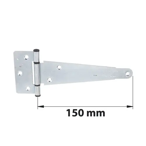 Penture anglaise axe composite L. 150 mm acier zingué blanc - AFBAT Expédition Rapide