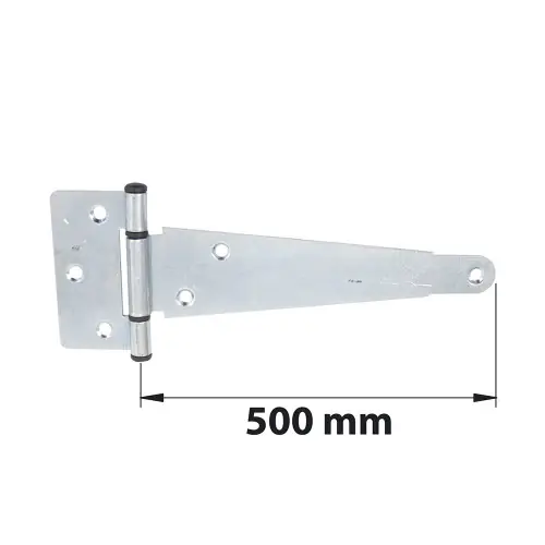 Expédié Aujourd'hui Penture anglaise axe composite L. 500 mm acier zingué blanc - AFBAT