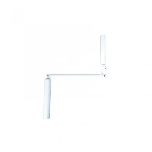 Pas Cher Poignée manivelle acier laqué, H.415 x L.20 x P.20 mm - AFBAT