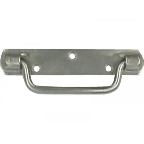 Poignée Sur Platine Inox, H.40 X L.140 X P.15 Mm - AFBAT Prix Bas