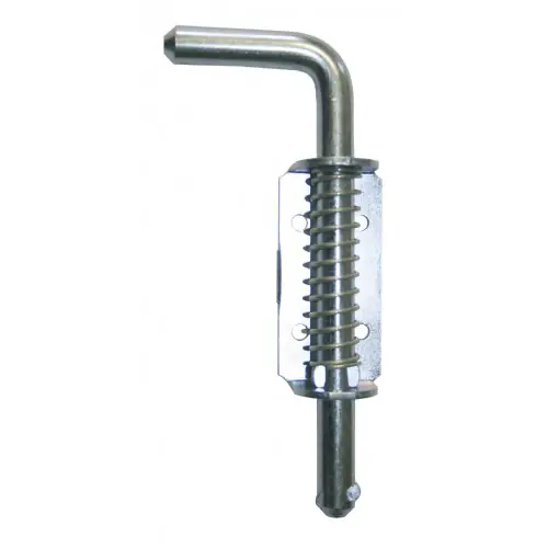 Verrou à ressort acier zingué, H.34 x L.190 x P.40 mm – AFBAT Expédition Rapide
