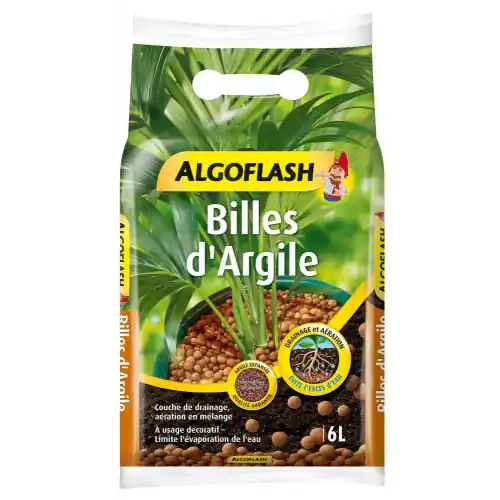 Offre Exclusive Billes d‘argile balcons et terrasses ALGOFLASH 6 L – Algoflash