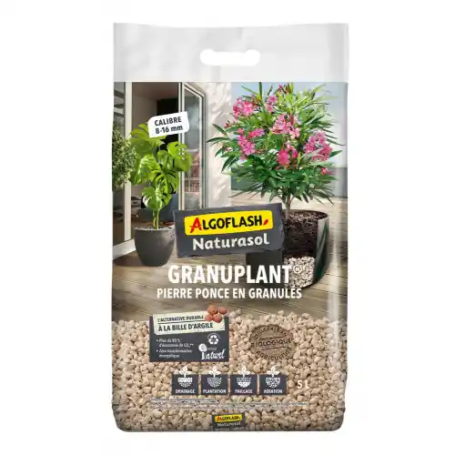 Paillage minéral pierre ponce, 5L - Algoflash Authentique