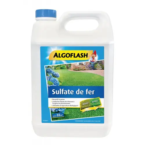 Sulfate de fer polyvalent ALGOFLASH 5L – Algoflash Quantité Limitée