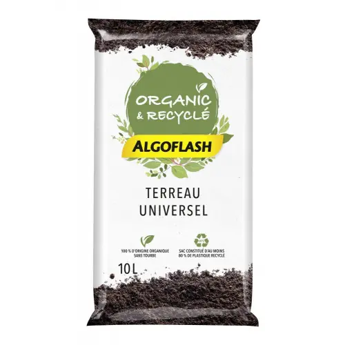 Bon Marché Terreau universel ALGOFLASH, 10 litres – Algoflash