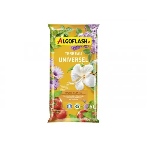 Remise Terreau universel, ALGOFLASH, 6 litres – Algoflash