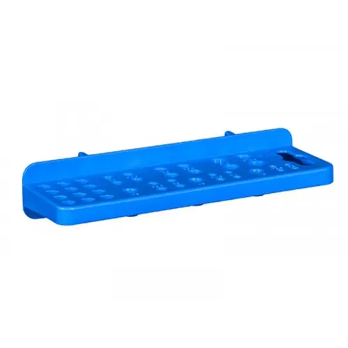 Porte 39 mèches pour panneau mural jaune, l.16.5 x H.3.2 x P.6 cm – ALLIT Acheter Direct