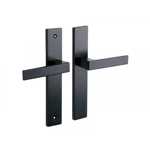 2 poignees de porte Nathan/loft sans trou ALPERTEC, acier entraxe 195 mm – ALPERTEC Commande En Gros