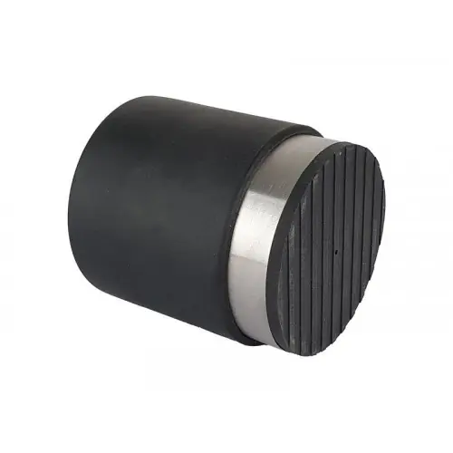 Seulement Aujourd'hui Bloque-porte ALPERTEC acier lisse noir Diam.8.5 x H.10 cm - ALPERTEC
