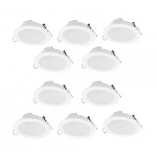 Kit 10 spots à encastrer fixe Lea module led IP65, 4000K ARIC rond blanc – ARIC Nouvel Arrivage