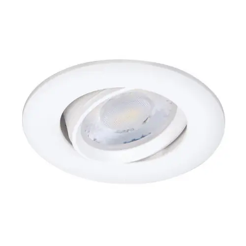 Spot encastré Iris led orientable CCT, dimmable, 550 lm, rond blanc, ARIC – ARIC Top Vente