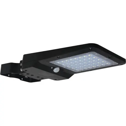 Eclairage Public Solaire SUNSTREET 24W 1600lm 3000K – Noir – Arlux Lighting Certifié