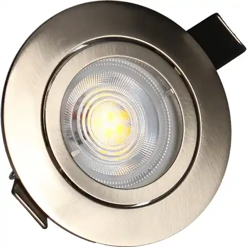 KIT 3 spots aciers encastrables JADE Orient. MODULE TRIAC 5W, 2700K, 400lm, Ø83 – Arlux Lighting Bon Marché