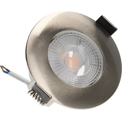 Lot 3 Spots acier encastrables Fixes RUBY Module 5W 400lm Blanc Chaud - Arlux Lighting Achetez Aujourd'hui
