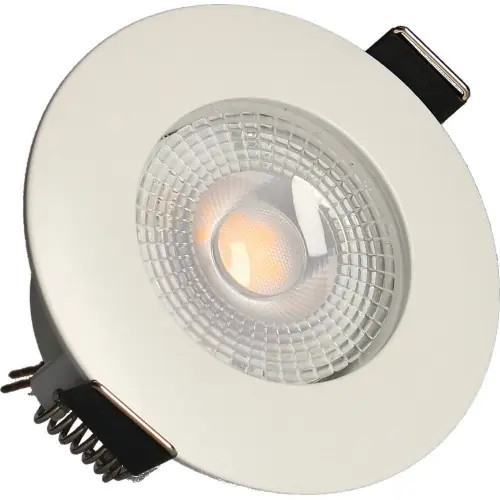 Prix Réduit Lot 3 Spots blanc encastrables Fixes RUBY Module 5W 400lm Blanc Chaud - Arlux Lighting