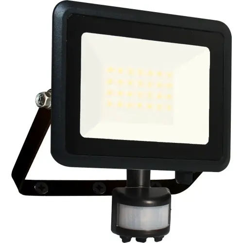 Commande En Gros Projecteur mural KREON 2 – IP44, 30W, 4000K, 3000lm, Noir – Détecteur IR – Arlux Lighting