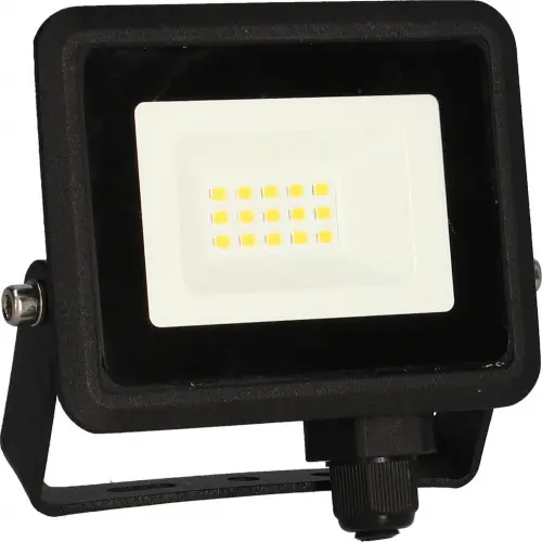 Projecteur mural KREON 2 – IP65, 10W, 4000K, 1000lm, Noir – Arlux Lighting Réduction