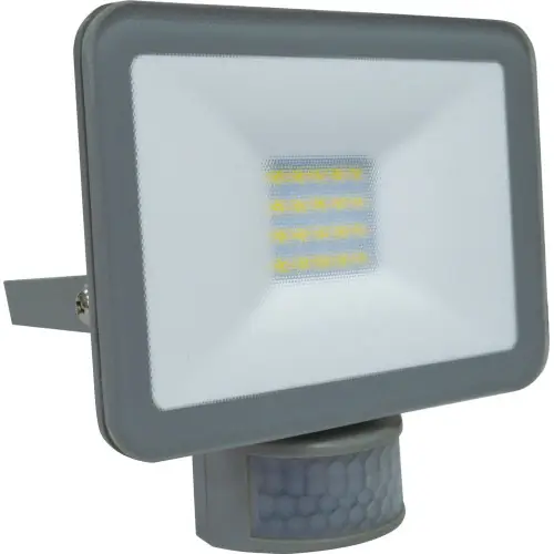 Projecteur Mural SLIMER 20W 1800lm – Detecteur de Mouvement – Arlux Lighting Vente Flash