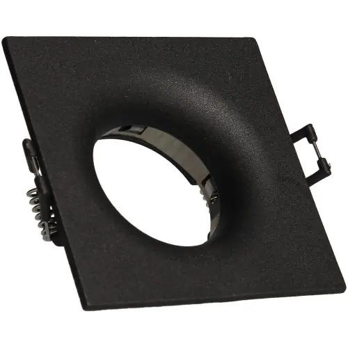 Bon Marché Spot encastrable COBALT – GU10/35Wmax/Dim.88×88/Noir – Arlux Lighting