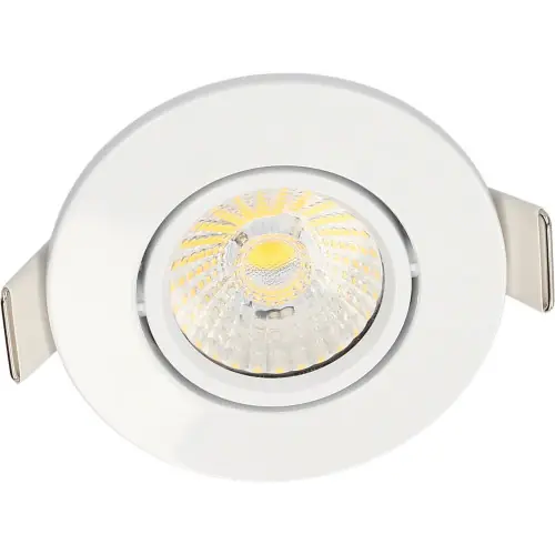 Spot Encastrable Salle de Bain AZUR 6W 540lm – Temperature Variable – Orientable – Arlux Lighting Prix Choc
