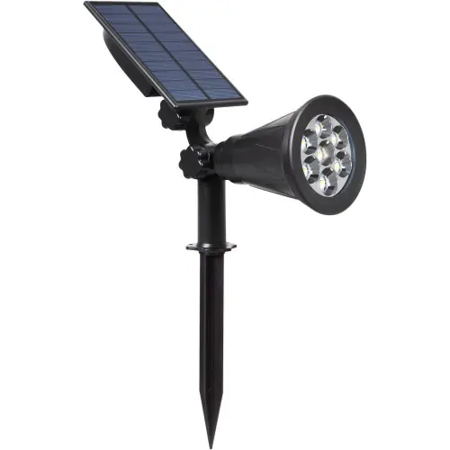 Spot Solaire SPIKY 4W 270lm Detecteur crepusculaire – Arlux Lighting Nouvel Arrivage