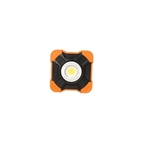 Top Vente Projecteur LED sur batterie, 1200 lumens,, 10 W, Anthracite/Orange ARLUX – ARLUX