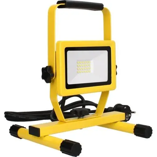Promotion Projecteur portable LED, 2200 lumens,, 20 W, Jaune ARLUX – ARLUX