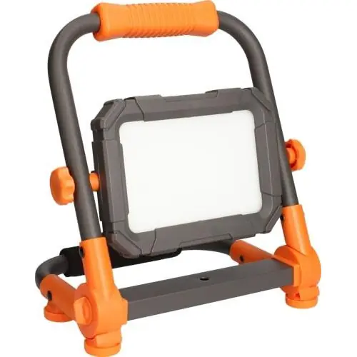 Projecteur rechargeable, 2100 lumens,, 20 W, Anthracite/Orange ARLUX – ARLUX Offre Du Jour